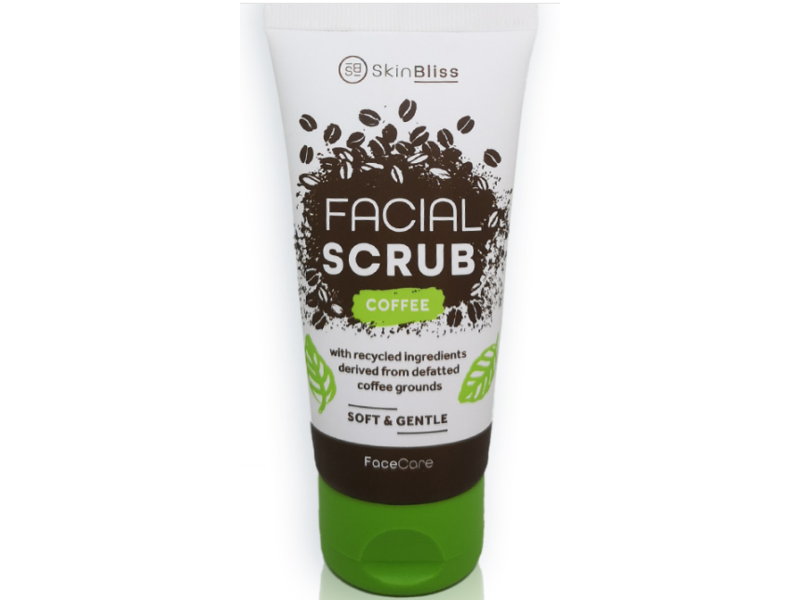 Skin Bliss Soft & Gentle Facial Scrub, Coffee, 75 mL
