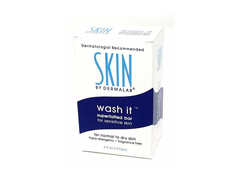 Skin By Dermalab Wash It Superfatted Bar, Sensitive Skin, 4.5 oz/127 g