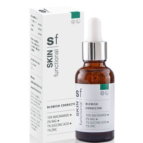 10% Niacinamide + 2% NAG + 1% Succinic Acid + 1% Zinc- Blemish Corrector