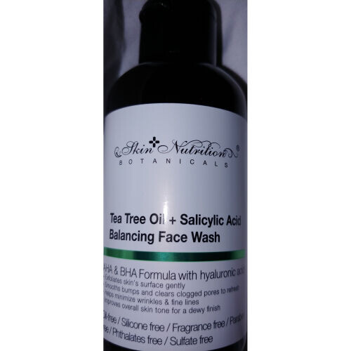 Tea Tree Oil + Salicylic Acid Balancing Face Wash