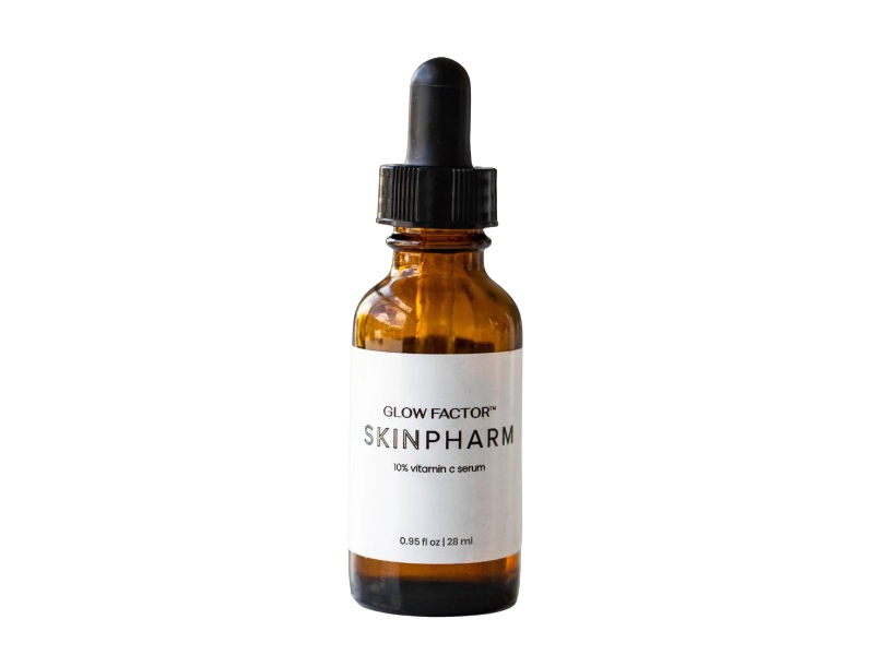 SkinPharm Glow Factor Serum, 10% Vitamin C, 0.95 fl oz/28 mL