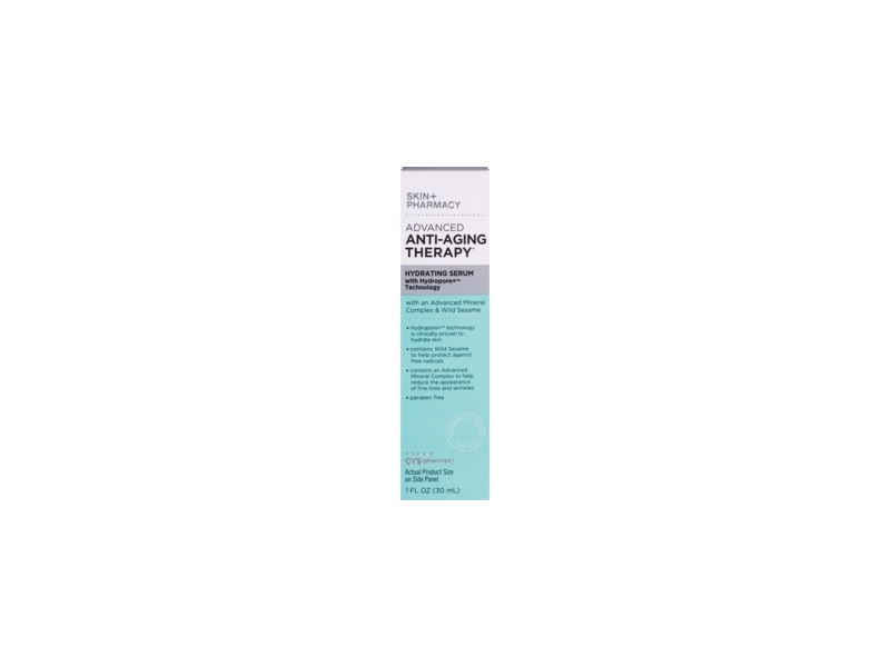 Skin+ Pharmacy Advanced Anti-Aging Therapy Hydrating Serum, 1 fl oz