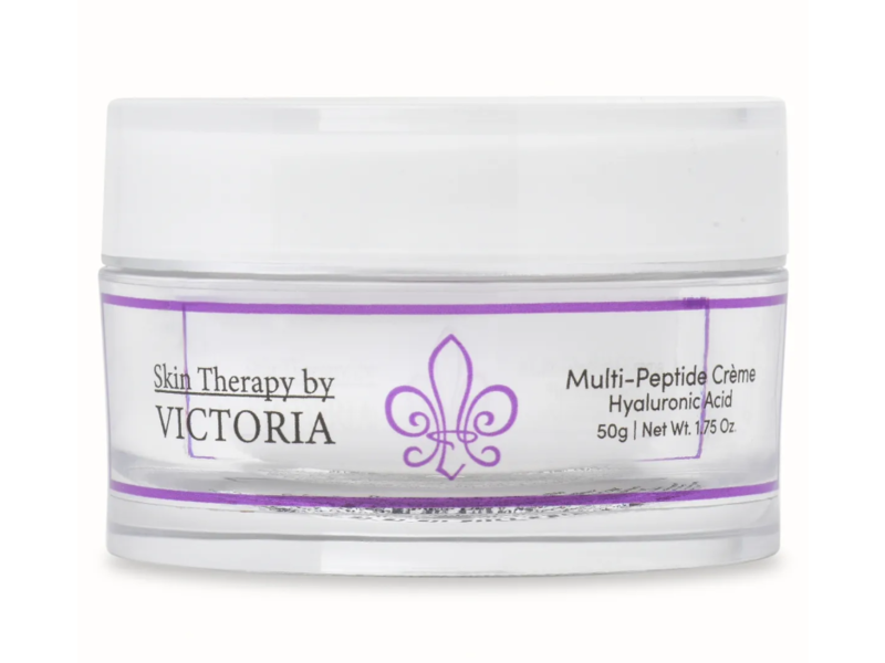 Skin Therapy By Victoria Multi-Peptide Creme, Hyaluronic Acid, 1.75 oz/50 g