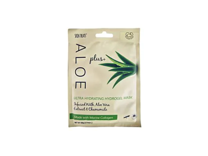 Skin Treats Aloe Plus+ Ultra Hydrating Hydrogel Mask, 2.11 oz/60 g