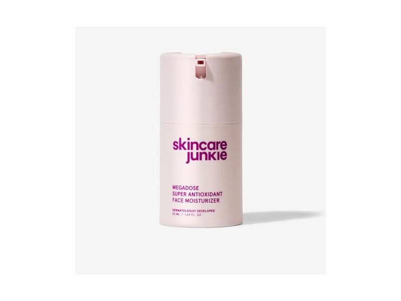 Skincare Junkie Megadose Super Antioxidant Face Moisturizer, 1.69 fl oz/50 mL