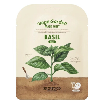 Vege Garden Basil Mask Sheet
