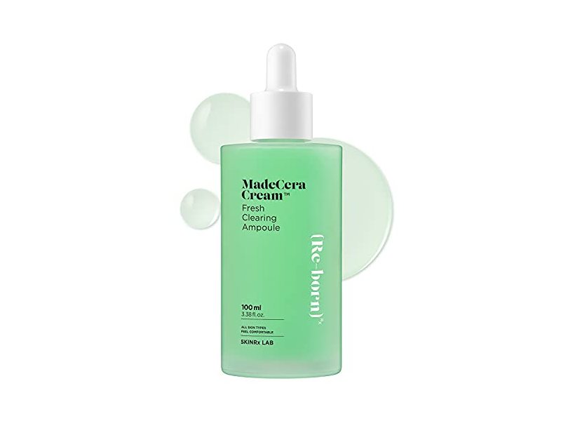 Skinrx Lab Made Cera Cream Fresh Clearing Ampoule Serum, 3.38 fl oz/100 mL