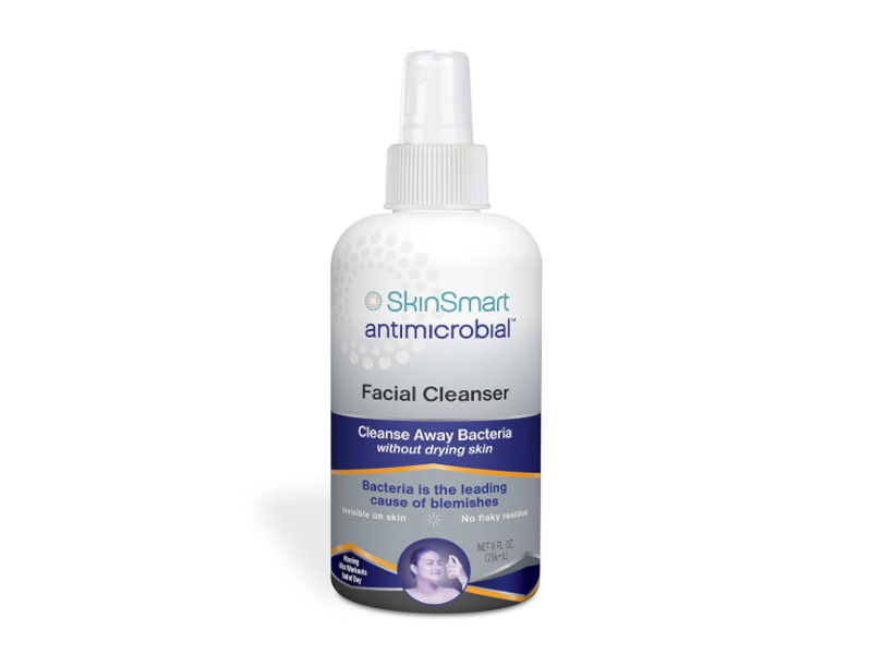 SkinSmart Antimicrobial Facial Cleanser, 8 fl oz/236 mL