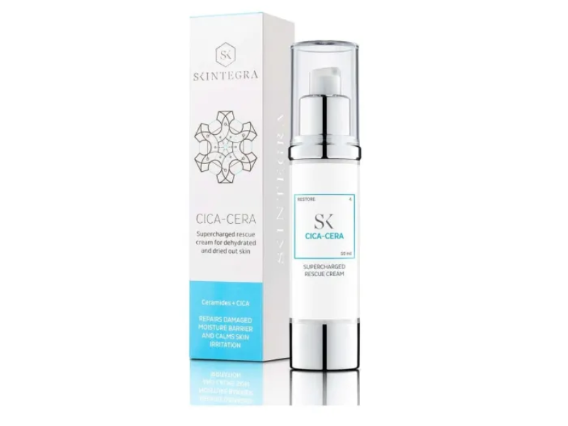 Skintegra Cica-Cera Supercharged Rescue Cream, Ceramides + Cica, 1.69 fl oz/50 mL