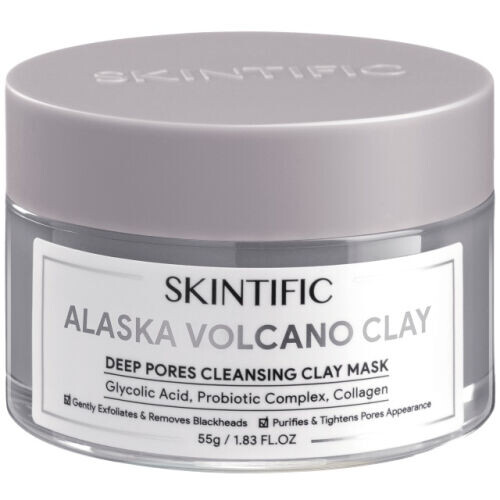 Alaska Volcano Clay Mask