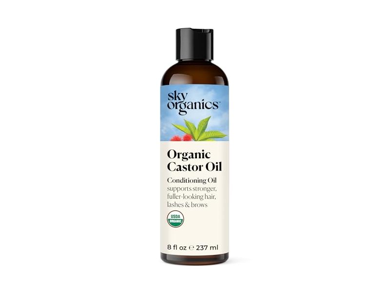 Sky Organics Castor Oil, 8 fl oz/236 mL