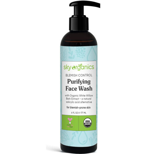 Purifying Face Wash With Organic White Willow Bark Extract