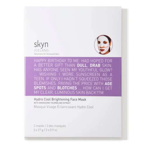 Hydro Cool Brightening Face Mask With Energizing Tourmaline Extract