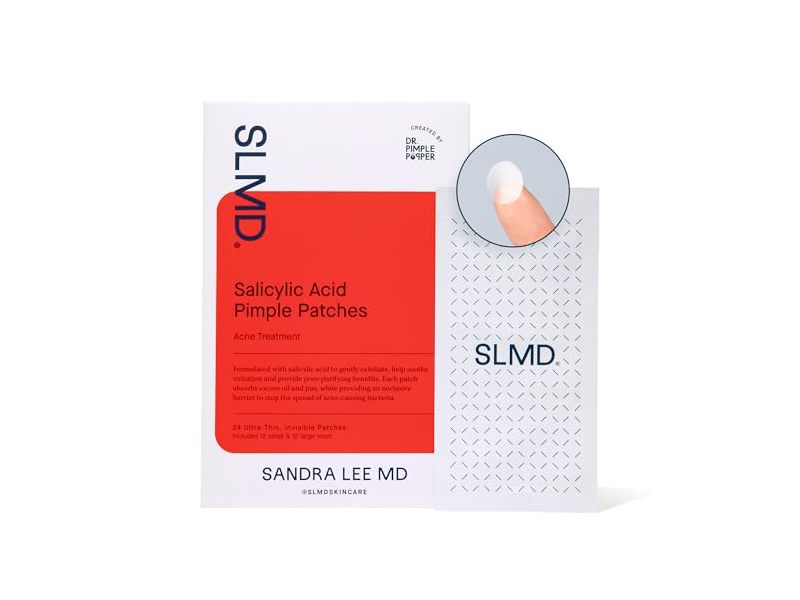 SLMD Pimple Patches, Salicylic Acid, Count 24