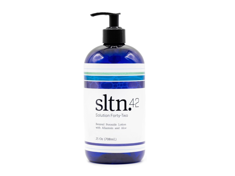 Sltn.42 Acne Benzoyl Peroxide Lotion, Allantoin & Aloe, 25 fl oz/708 mL
