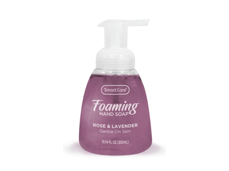 Smart Care Foaming Hand Soap, Rose And Lavender, 10.14 fl oz/300 mL