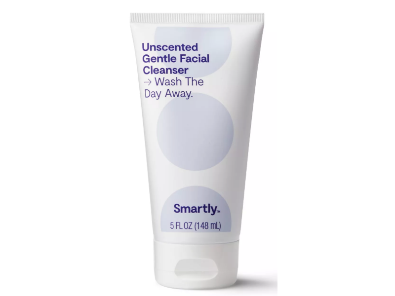 Smartly Gentle Facial Cleanser, Unscented, 5 fl oz/148 mL