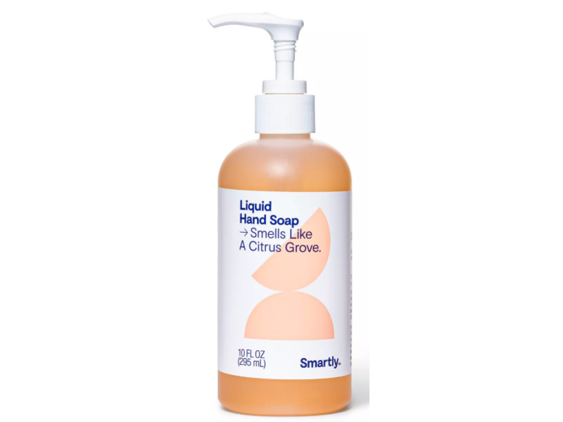 Smartly Liquid Hand Soap, Smells Like A Citrus Grove, 10 fl oz/295 mL