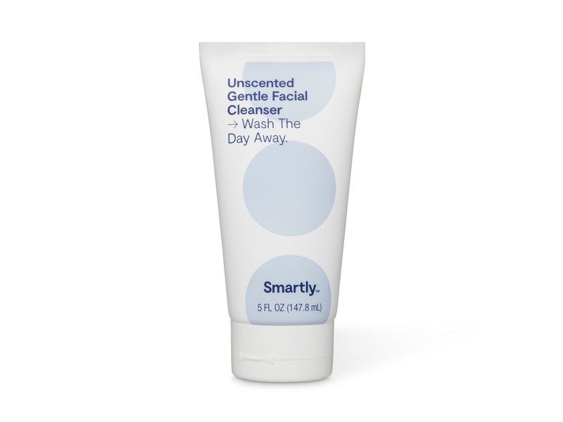 Smartly Unscented Gentle Facial Cleanser, 5 fl oz