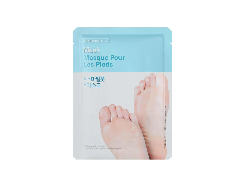 Smile Foot Mask, 0.60 fl oz/18 mL