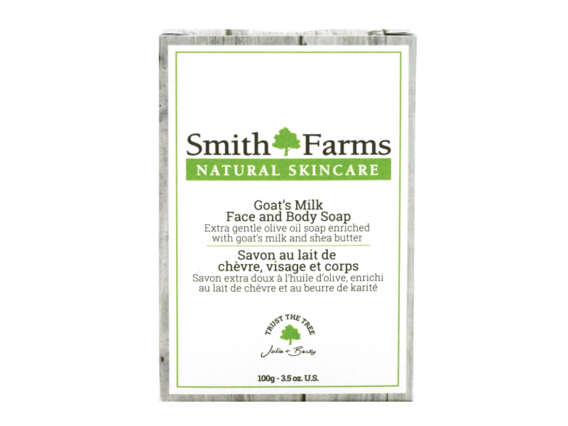 Smith Farms Goat's Milk Face & Body Soap, 3.5 oz/100 g