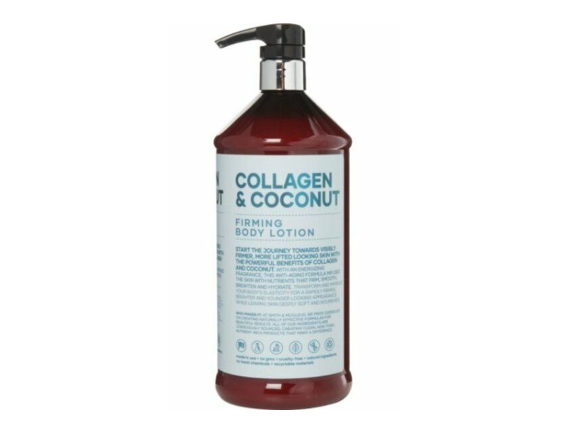 Smith & Mc Cloud Firming Body Lotion, Collagen & Coconut, 32 fl oz/960 mL