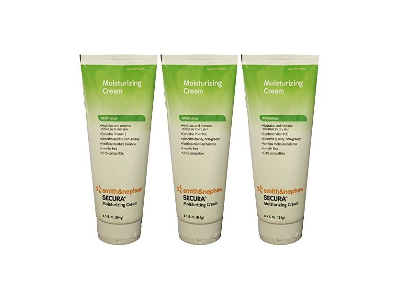 Smith & Nephew Secura Dry Skin Protective Moisturizing Cream, 6.5oz