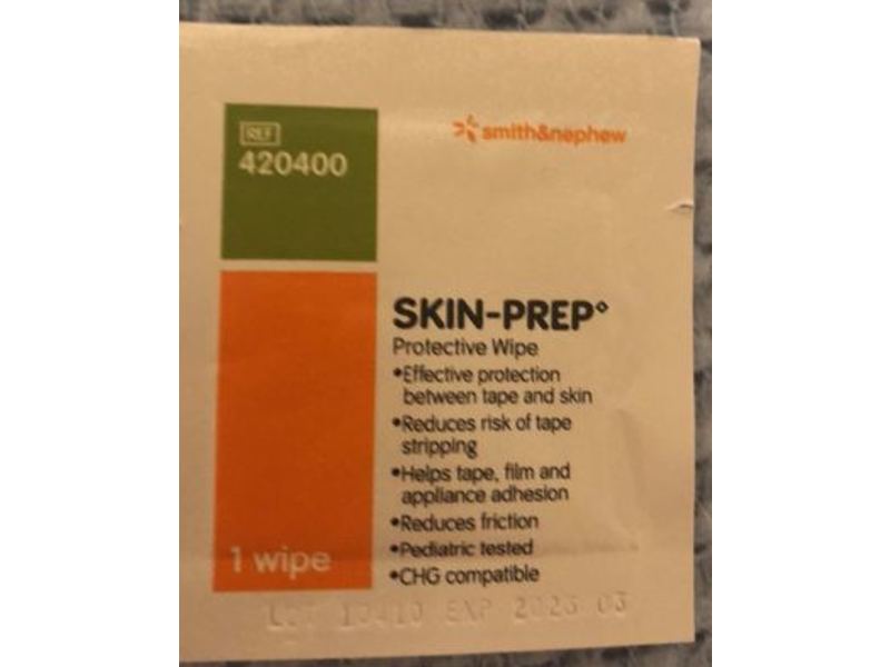 Smith & Nephew Skin-Prep Protective Wipes, 1 Count