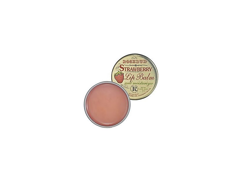 Smith's Rosebud Strawberry Lip Balm Tin, 0.8 oz