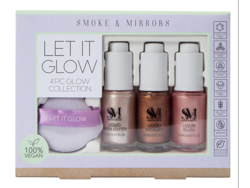 Smoke & Mirrors Let It Glow Set, 0.64 fl oz/19 mL