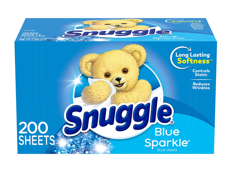 Snuggle Long lasting Softness, Blue Sparkle, 200 Count