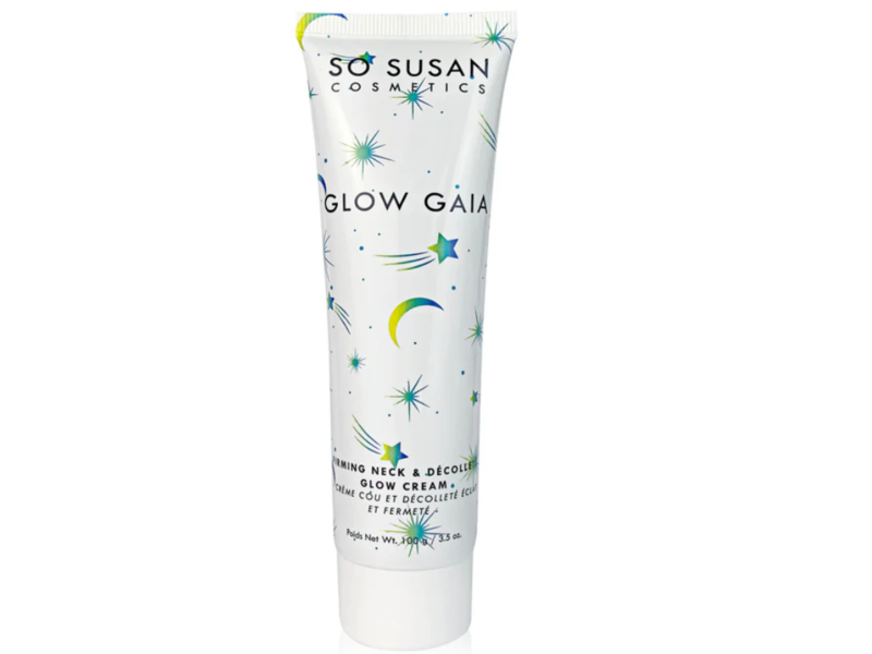 So Susan Cosmetic Firming Neck & Decollete Glow Cream, Glow Gaia, 3.5 oz/100 g