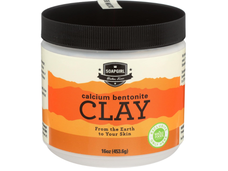 Soap Girl Sodium Bentonite Clay Face Mask, 32 oz/907 g