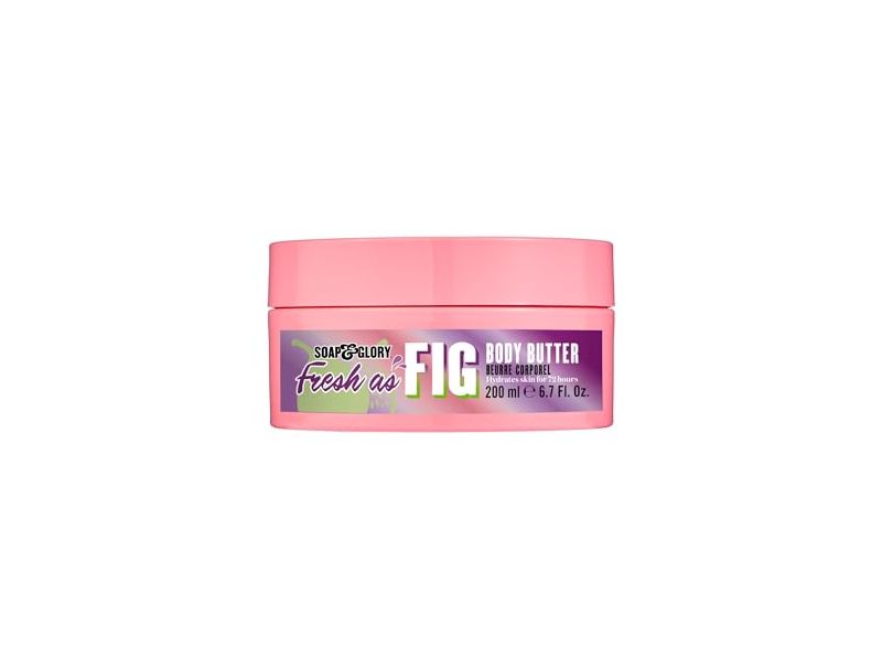 Soap & Glory Body Butter, Fresh as Fig, 6.7 fl oz/200 mL