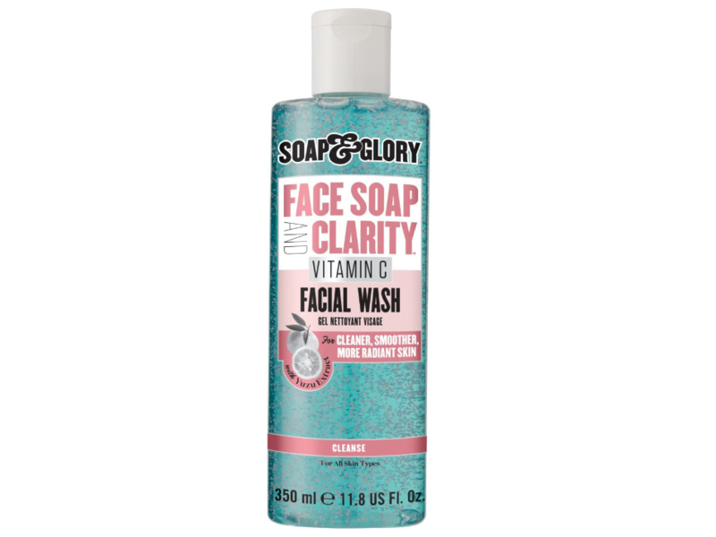 Soap & Glory Face Soap Clarity Facial Wash, 11.8 fl oz/350 mL