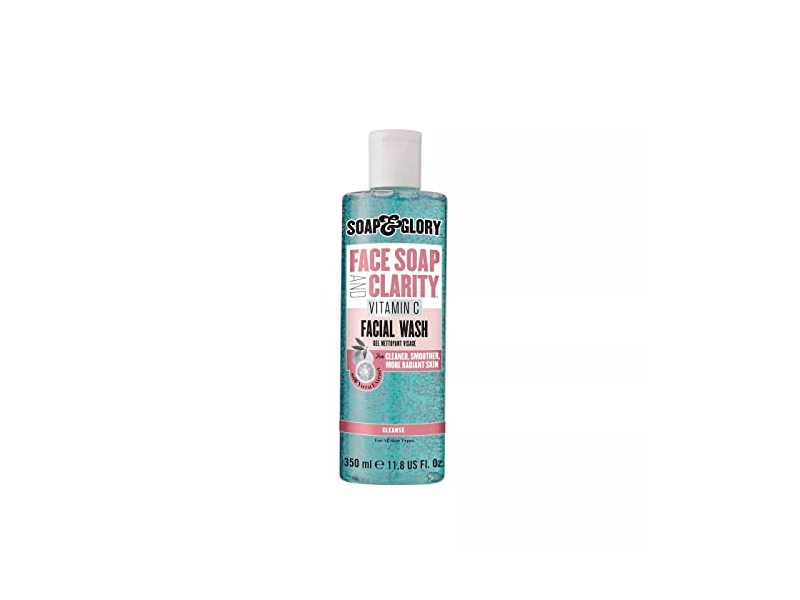 Soap & Glory Face Soap & Clarity Vitamin C Facial Wash, 11.8 fl oz/350 mL