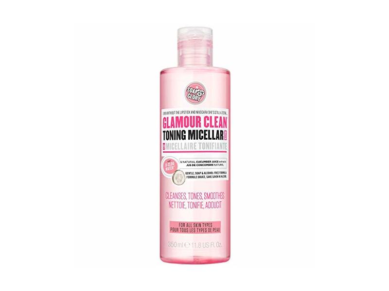 Soap & Glory Glamour Clean Toning Micellar, 11.8 fl oz / 350 ml