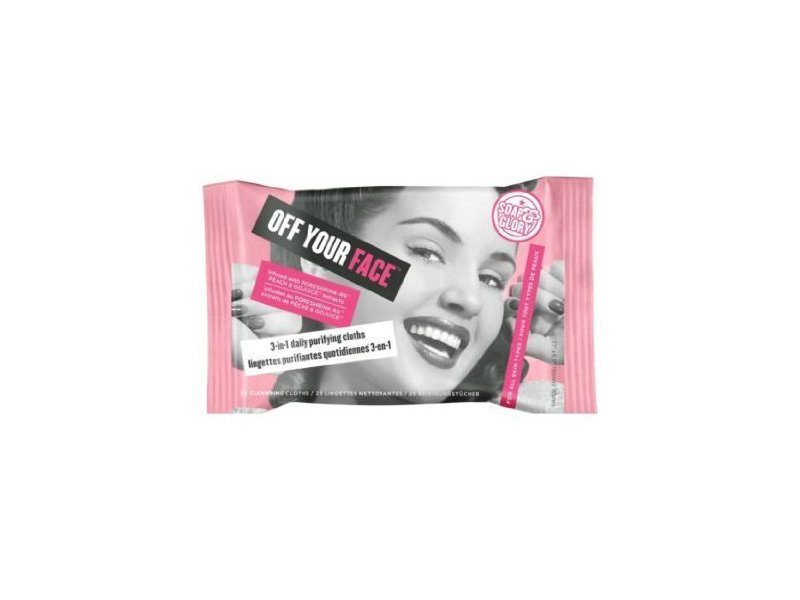 Soap & Glory Off Your Face 3 In 1 Daily Purifying Cloths, 25 Count