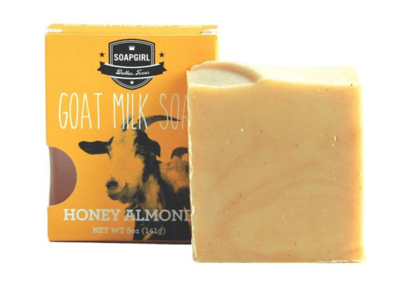 Soapgirl Goat Milk Soap, Honey Almond, 5 oz/141 g