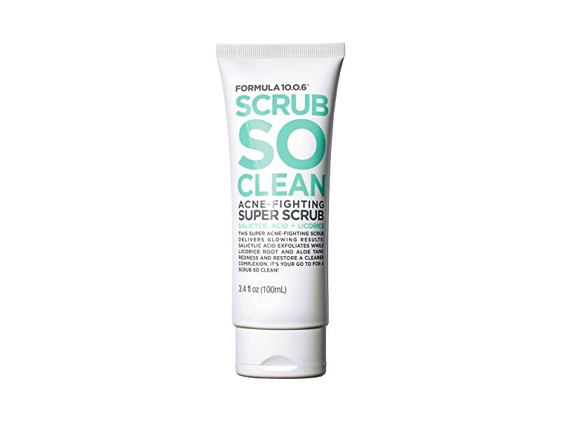 SoClean Formula 10.0.6 Acne-Fighting Super Scrub, 3.4 fl oz/100 mL