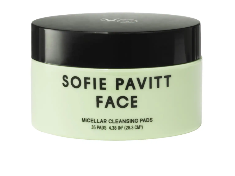Sofie Pavitt Face Micellar Cleansing Pads, 35 Count