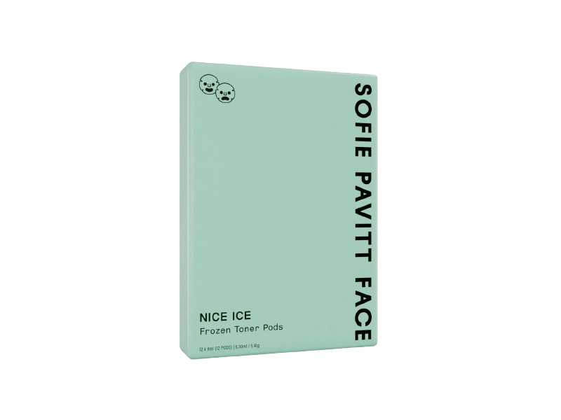 Sofie Pavitt Face Nice Ice Toner Pods, 8 mL, 12 Count