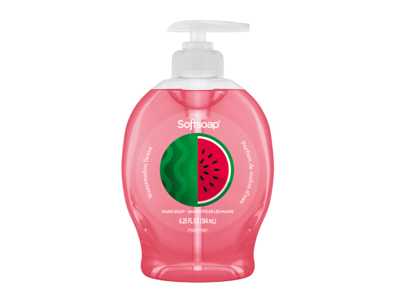 Soft Soap Hand Soap, Watermelon Scent, 6.25 fl oz/184 mL