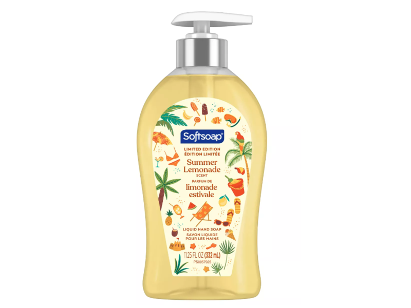 Soft Soap Liquid Hand Soap, Summer Lemonade, 11.25 fl oz/332 mL