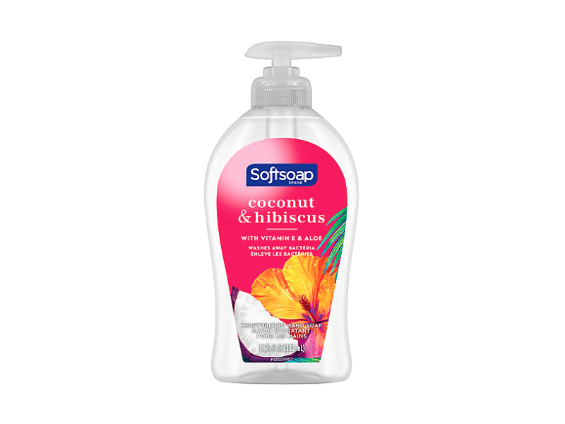 Soft Soap Moisturizing Hand Soap, Coconut & Hibiscus, 11.25 fl oz/332 mL