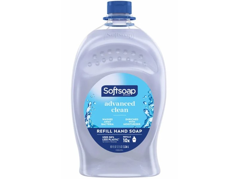 Softsoap Advanced Clean Hand Soap, 80 fl oz/2.36L