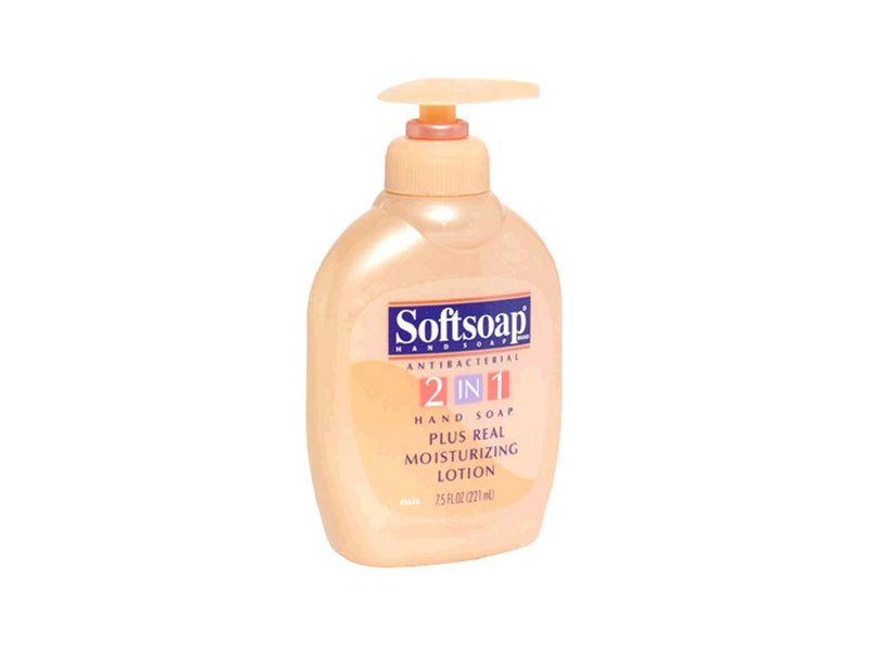 Softsoap Antibacterial 2 in 1 Hand soap Plus Real Moisturizing Lotion , 7.5 fl oz