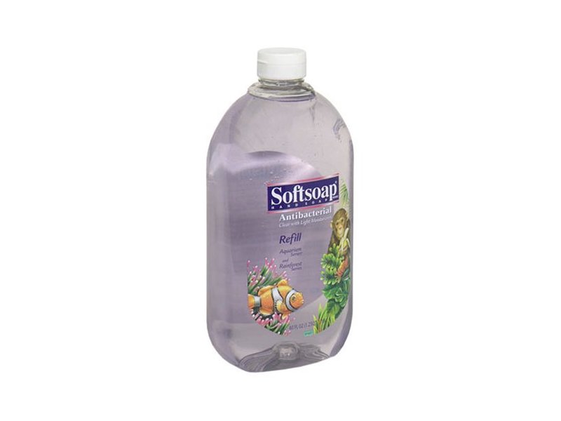 Softsoap Antibacterial Hand Soap, Aquarium & Rainforest Series, Refill, 40 fl oz
