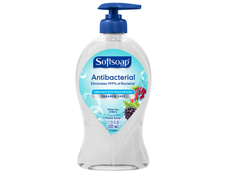 Softsoap Antibacterial Hand Soap, White Tea & Berry, 11.25 fl oz