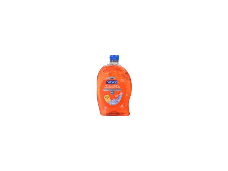 Softsoap Antibacterial Hand Soap With Moisturizers, Crisp Clean, Refill, 56 fl oz